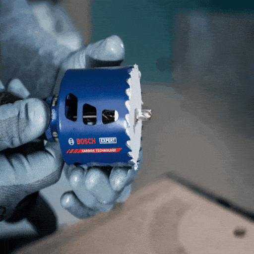 Bosch 2.608.900.446 EXPERT 9pce Tough Material BiMetal Hole Saw Set