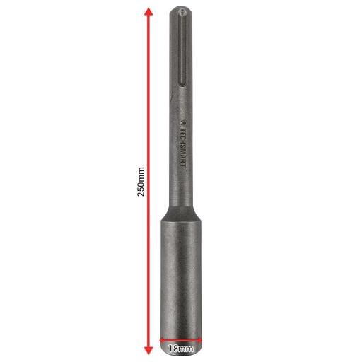 Nucraft SDS-MAX Professional Ground Spike 162mm X 25mm Internal Diameter 16.5mm