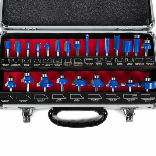 Techsmart TRBS24 24pce Shank Router Bit Set – image 3