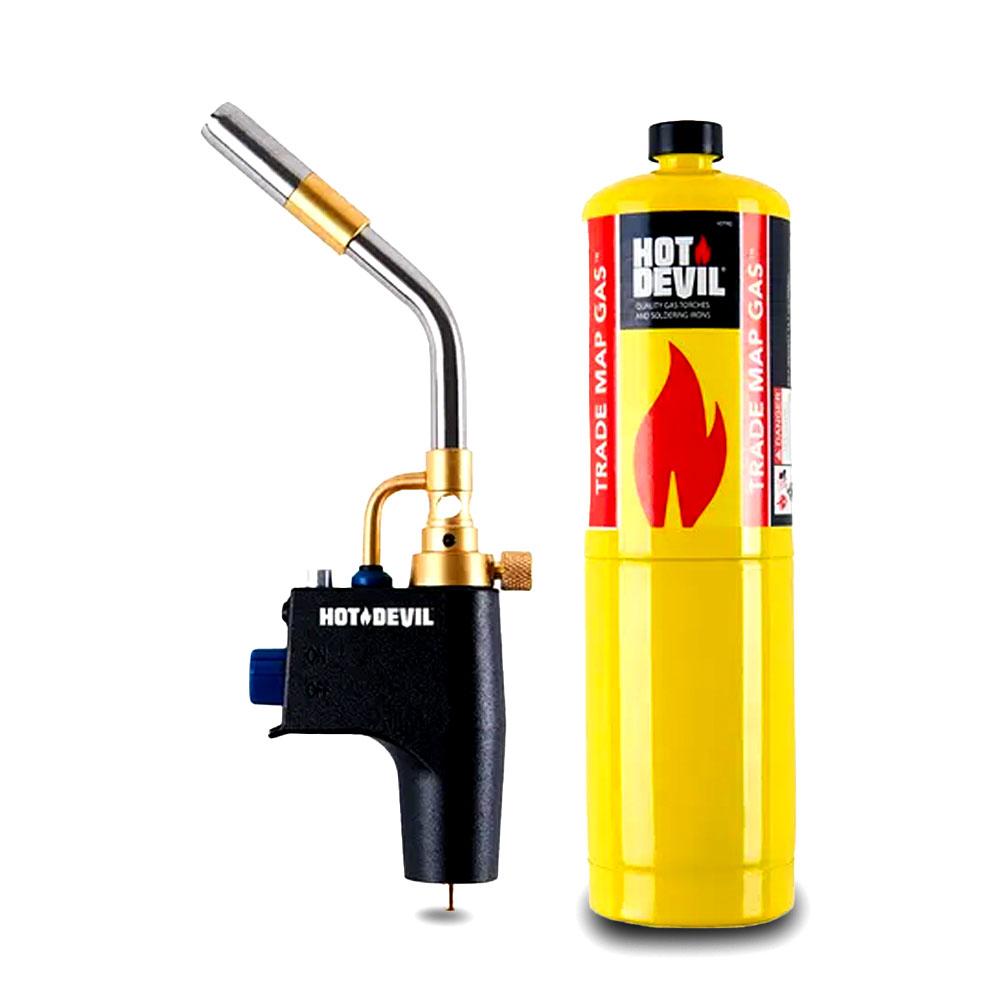 Hot Devil HD600 Trade Map Super Flame Torch Kit