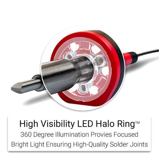 Weller WLIR8023I 80W Soldering Iron with LED Halo Ring – image 2