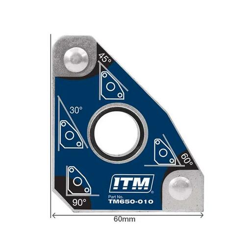 ITM TM650-010 2-Pack 60mm 15kg Multi-Angle Welding Magnet – image 2