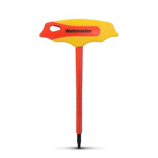 Wattmaster WATTHEXKEY2.5 2.5mm VDE T-Handle Hex Key Wrench – image 2