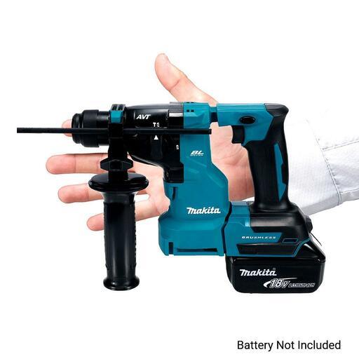 Makita DHR183RTJ 18V Li-Ion Cordless Brushless Compact SDS Plus Rotary Hammer Combo Kit – image 3