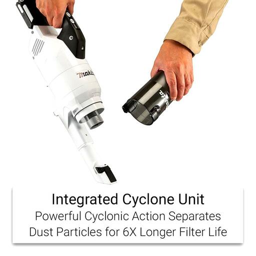 Makita DCL286ZWX1 18V Li-Ion Brushless Cordless Stick Vacuum - Skin Only – image 2