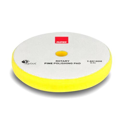 Rupes 9.BR180M/1 160mm (6-1/4") Yellow Fine Foam Polishing Pad – image 2