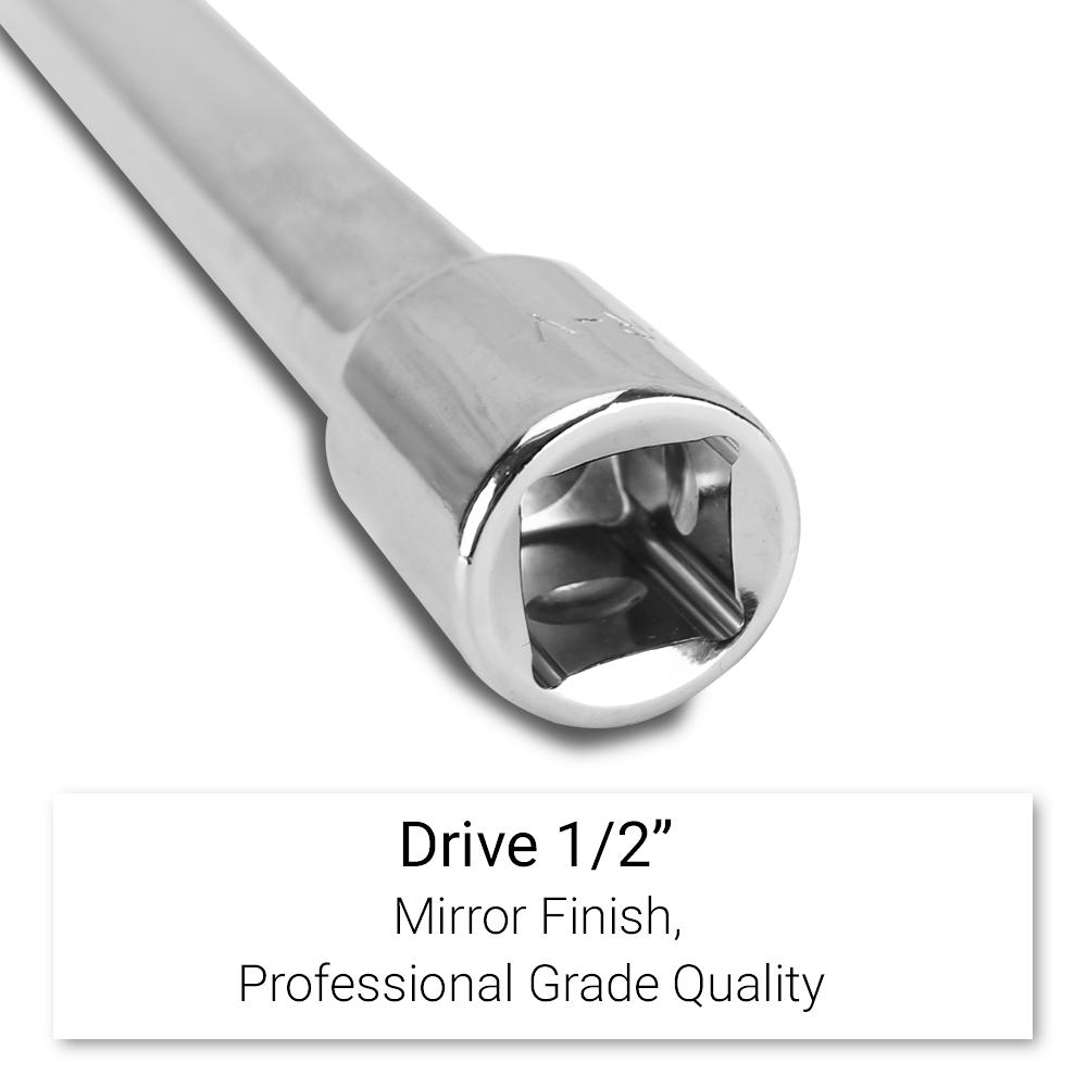 Daytona DEBS3P 3pce 1/2" Extension Bar Set, 375mm, 450mm, 600mm – image 3