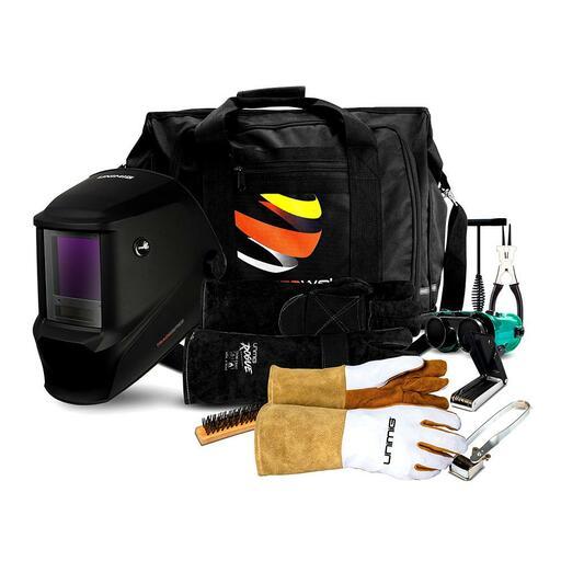 UNIMIG AK11010 Trade Series Black Welding Helmet Apprentice Kit