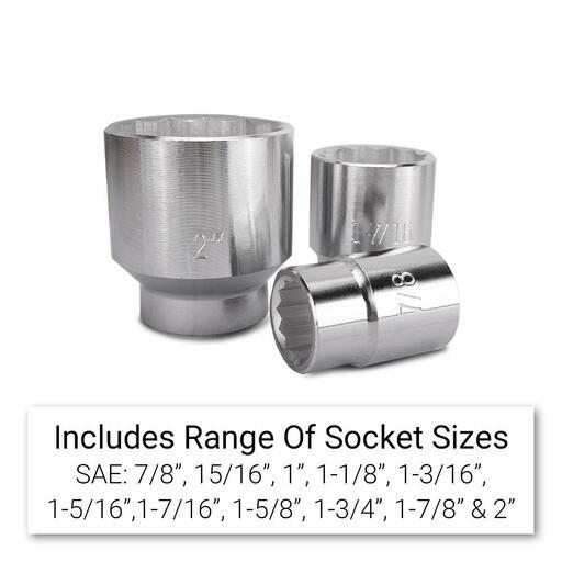 Daytona DSS2734 27pce 3 4 Drive 12 Point Metric SAE Square Drive daytona-dss2734-27pce-3-4-drive-12-point-metric-sae-square-drive