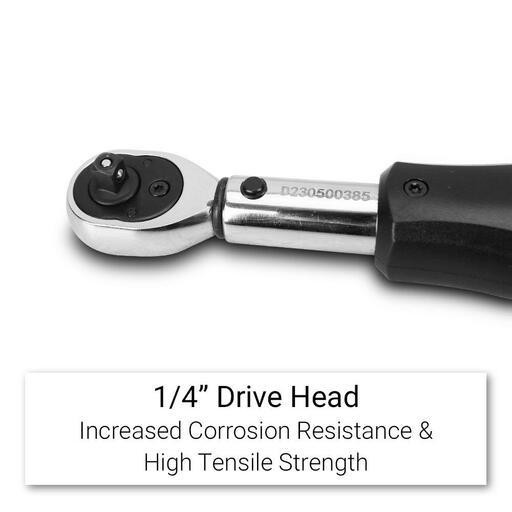 Daytona D14TW25NMWT 1/4" Drive 240mm Window Type Torque Wrench 2-25NM – image 4