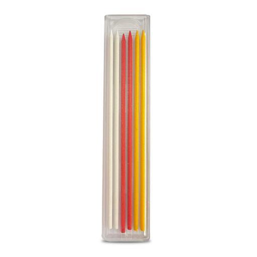 Sparrow SRWRY6PK 6-Pack 2.80mm Carbon HD Refills Assorted Colours - White/Red/Yellow – image 4