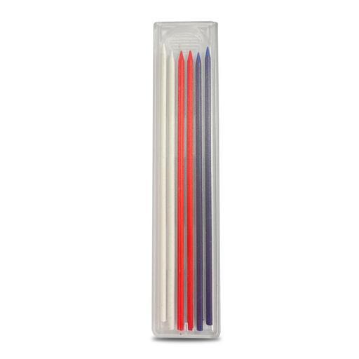 Sparrow SRWRB6PK 6-Pack 2.80mm Carbon HD Refills Assorted Colours - White/Red/Blue – image 4