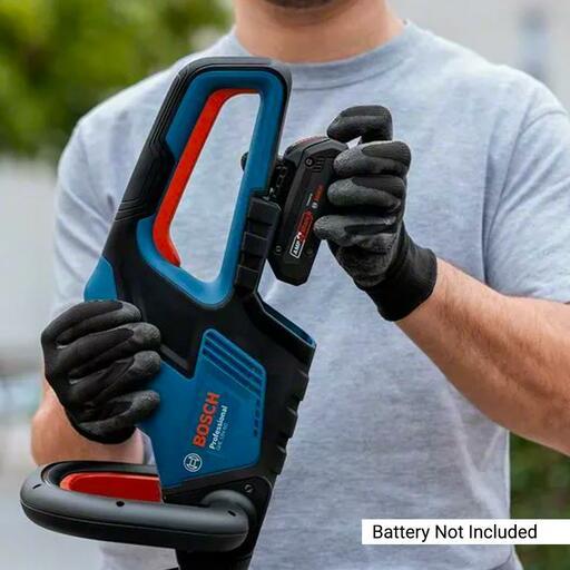 Bosch GHE 18V-60 KIT - 1 x 5.0h + Charger (0.615.992.63L) 18V 5.0Ah Li-ion Cordless Brushless Hedge Trimmer Combo Kit – image 7