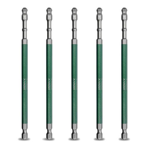Xtorque XBP6HX150 5-Pack HEX 6 Ball Point 150mm Driver Bit Set – image 2