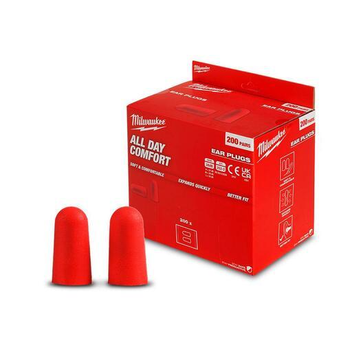 Milwaukee 48733007 200-Pack Tapered Uncorded Earplugs – image 6
