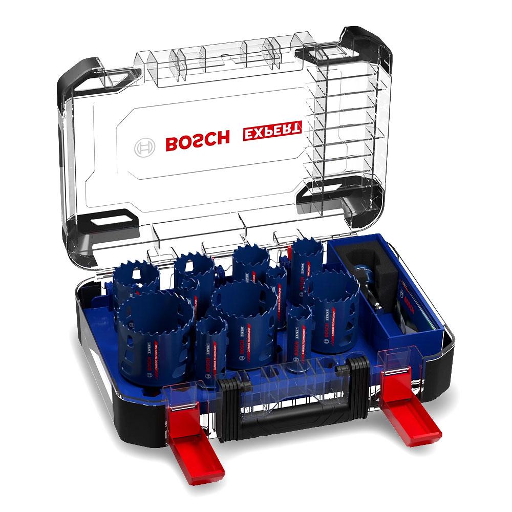 Bosch 2.608.900.448 EXPERT 14pce Tough Material Hole Saw Set – image 2