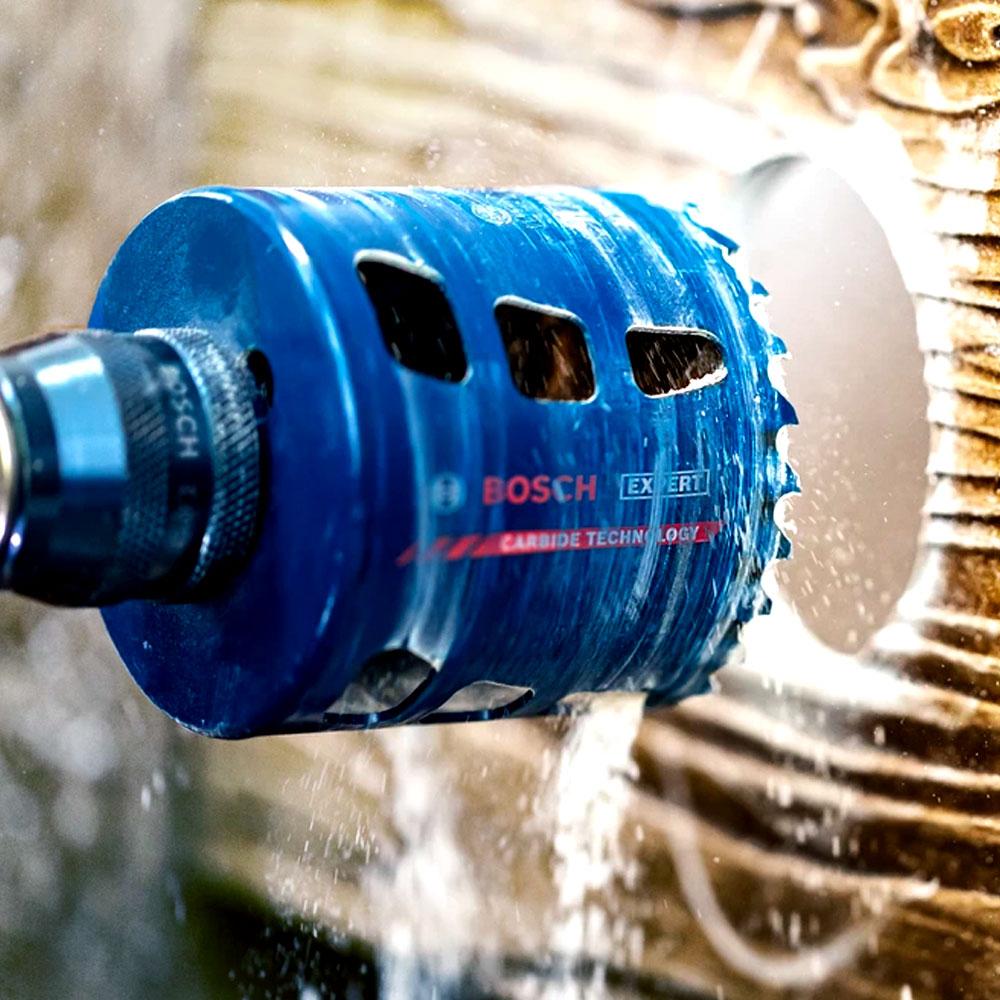Bosch 2.608.900.448 EXPERT 14pce Tough Material Hole Saw Set – image 5