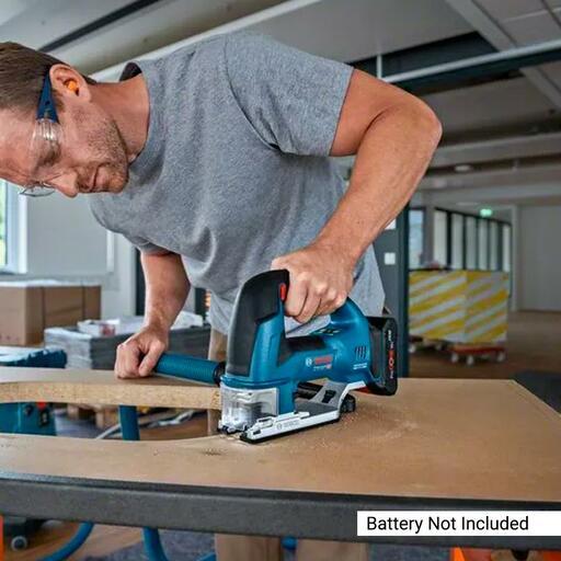 Bosch GST 18V-155 BC (0.601.5B1.041) 18V Li-ion Cordless Brushless Bow Handle Jigsaw - Skin Only – image 3