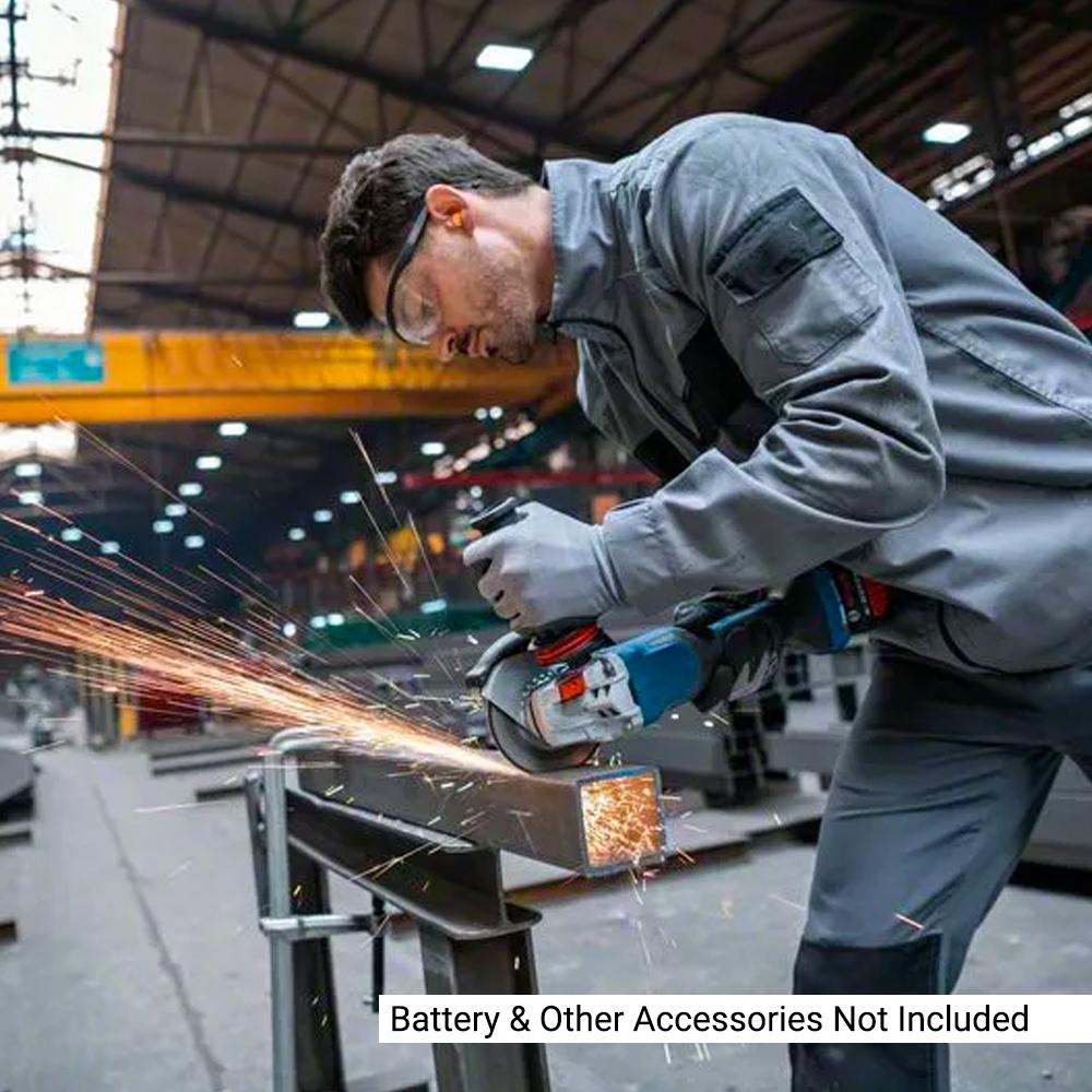 Bosch GWS 18V-15 P (0.601.9H6.A00) 18V Li-ion Cordless BITURBO Brushless 125mm (5") Paddle Switch Angle Grinder - Skin Only – image 3