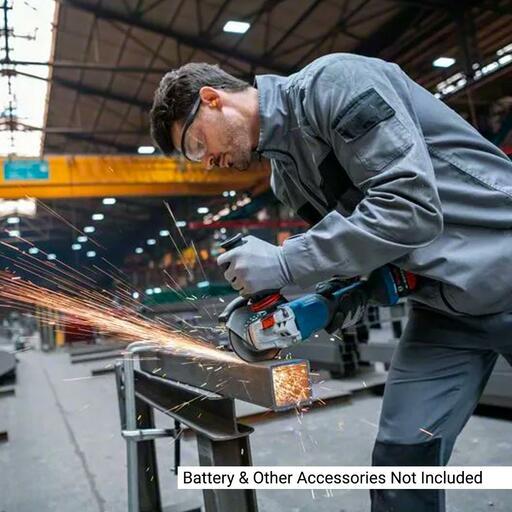 Bosch GWS 18V-15 P (0.601.9H6.A00) 18V Li-ion Cordless BITURBO Brushless 125mm (5") Paddle Switch Angle Grinder - Skin Only – image 3