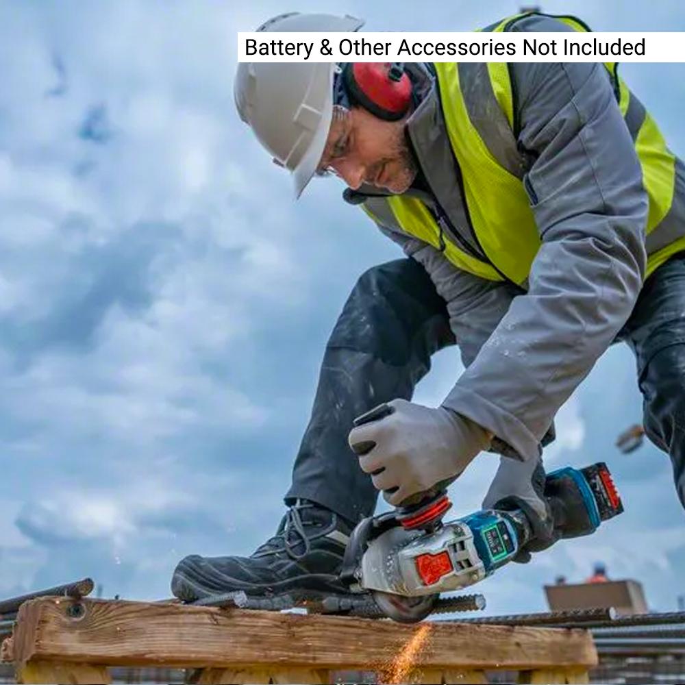 Bosch GWX 18V-15 PSC (0.601.9H6.G00) 18V Li-ion Cordless Brushless BITURBO X-LOCK 125mm (5”) Paddle Switch Angle Grinder - Skin Only – image 5