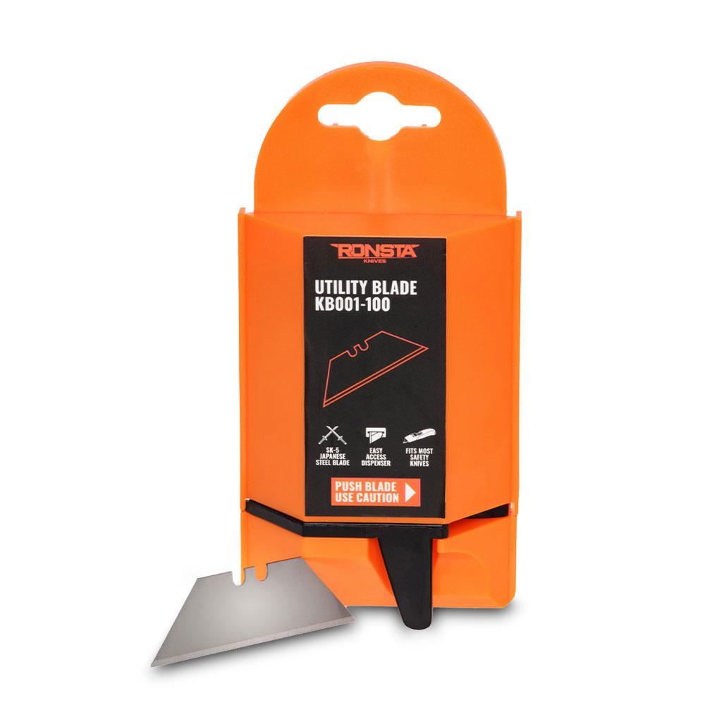 Ronsta Knives KB001100 100Pack Utility Blades