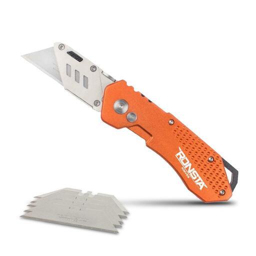 Ronsta Knives KU007 Fixed Blade Lock Back Folding Knife With 5 Spare Blades