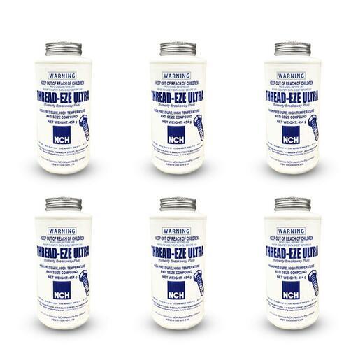 NCH 11018689-6PK 6-Pack 454g THREAD-EZE ULTRA High Temperature Anti-Seize Lubricant – image 2