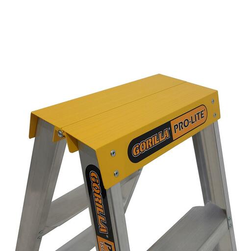 Gorilla SM008-PRO Pro-Lite 8 Step Double Sided Aluminium Ladder – image 2