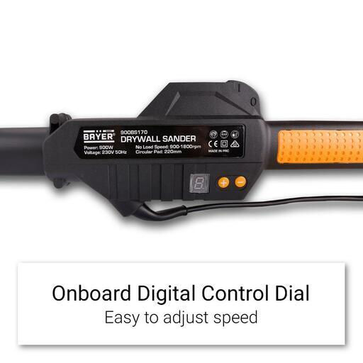 Bayer 900BS170 900W 225mm (81/2") Drywall Sander