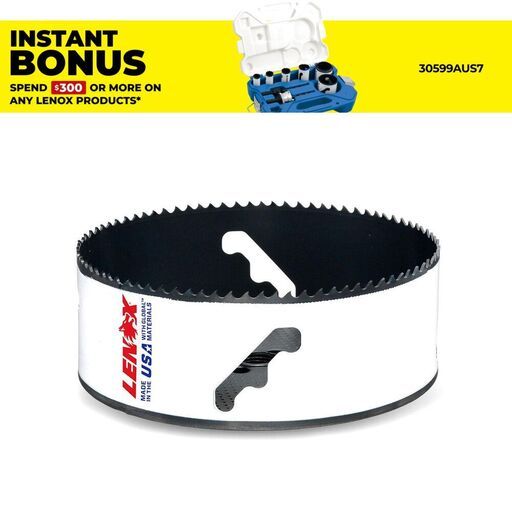 Lenox 3008888L 140 (5-1/2") Speed Slot Bi-Metal Hole Saw