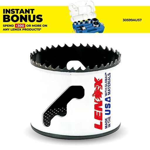 Lenox 3004242L 67mm (2-5/8") Speed Slot Bi-Metal Hole Saw 