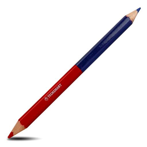Techsmart TPEN12 12-Pack 176mm Red / Blue Carpenter Pencils – image 3