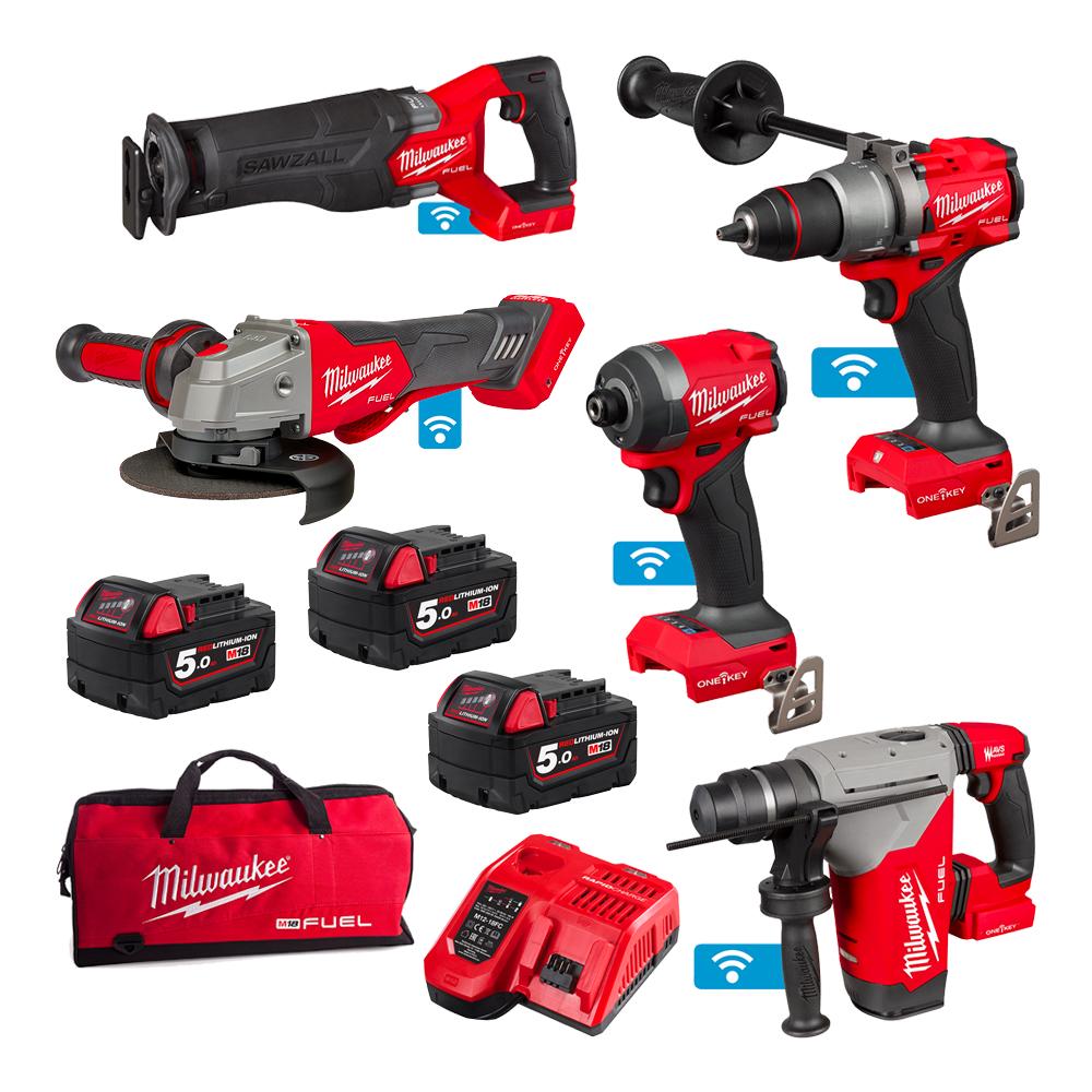 Milwaukee M18ONEPP5A3503B 18V 5.0Ah Li ion Cordless FUEL