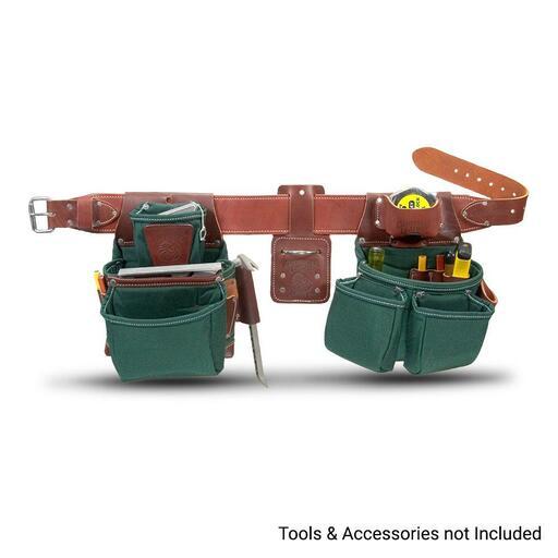 Occidental Leather 8080DB OxyLights Framer Tool Belt Package With Double Outer Bag