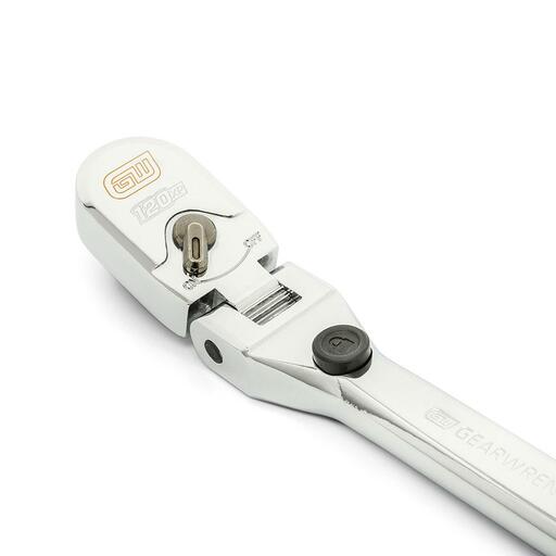 GEARWRENCH 81380 2 Pce 1/4" & 3/8" Drive 120XP Locking Flex Head Ratchet Set – image 2