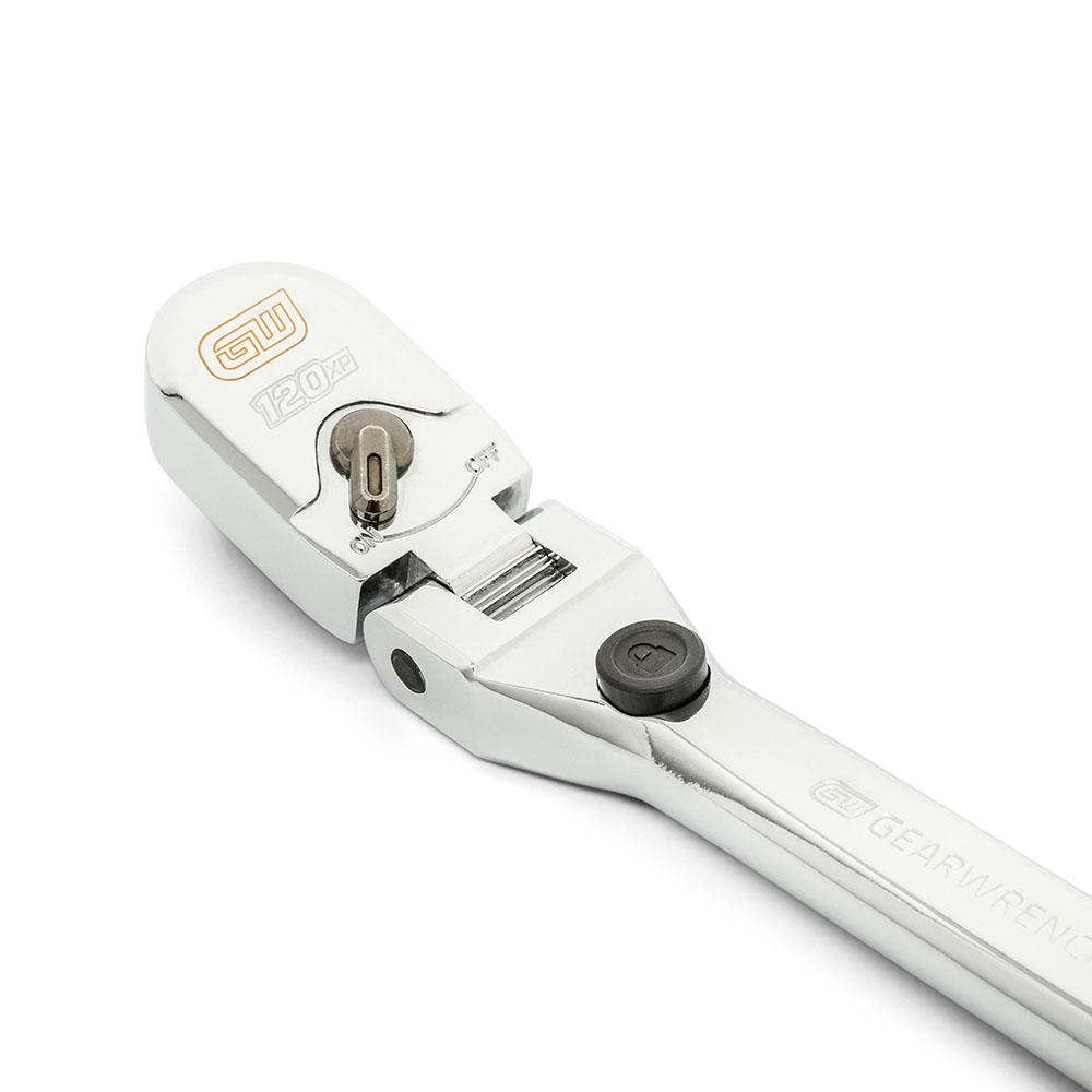 GEARWRENCH 81297 342mm 3/8" Drive 120XP Locking Flex Head Ratchet