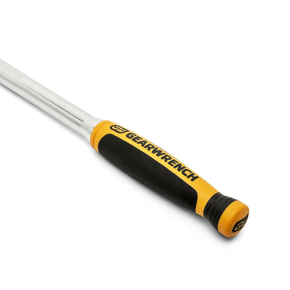 GEARWRENCH 81055 228mm 1/4" Drive 120XP Dual Material Handle Locking Flex Head Ratchet – image 3