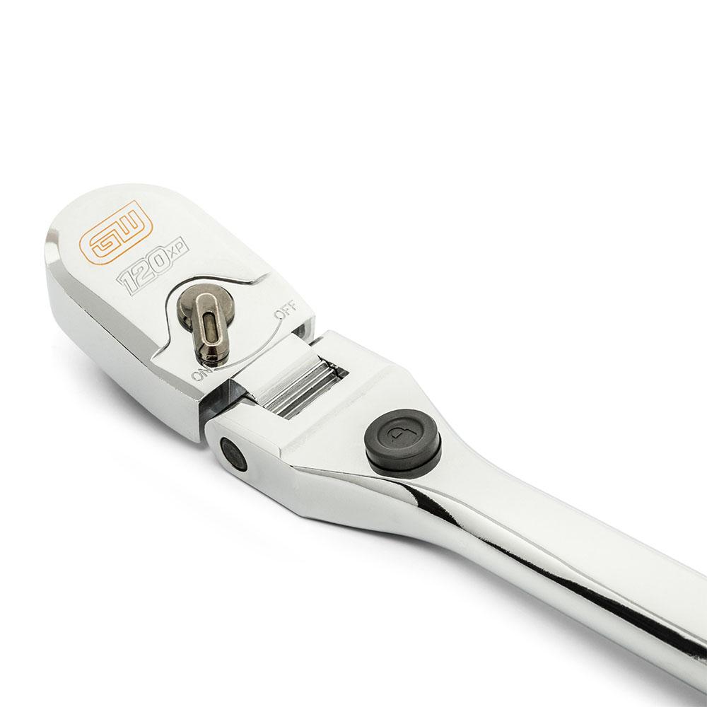 GEARWRENCH 81375 482mm 1/2" Drive 120XP Dual Material Handle Locking Flex Head Ratchet