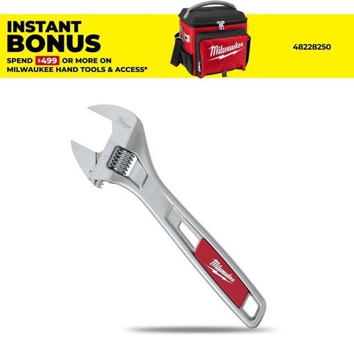 Milwaukee 48227408 203mm (8") Adjustable Wrench