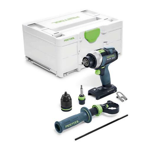 Festool TDC 18/4 I-Basic (575601) 18V Li-ion Brushless Cordless 4 Speed Drill Basic in Systainer - Skin Only – image 2