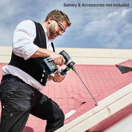 Festool TDC 18/4 I-Basic (575601) 18V Li-ion Brushless Cordless 4 Speed Drill Basic in Systainer - Skin Only – image 9