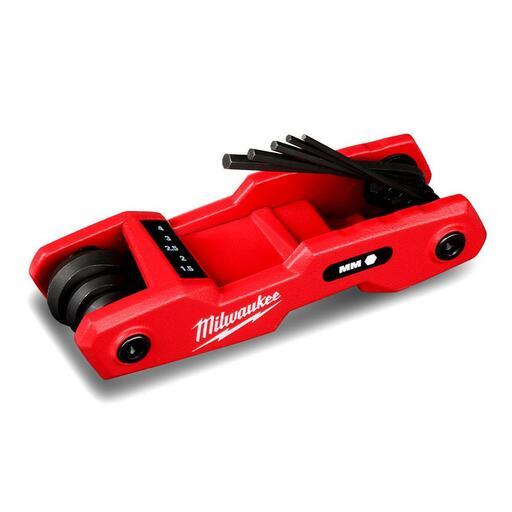 Milwaukee 48222182 8pce Metric Folding Hex Key Set – image 2
