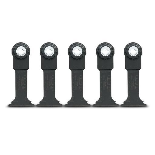 Makita B-66416-5 5-Pack 52mm x 70mm 20TPI Starlock Max Bow Plunge Saw Blade to suit Multi Tool DTM52 – image 2