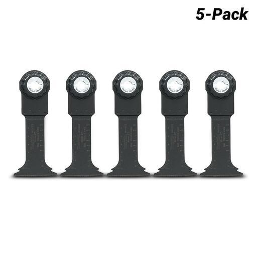 Makita B-66416-5 5-Pack 52mm x 70mm 20TPI Starlock Max Bow Plunge Saw Blade to suit Multi Tool DTM52