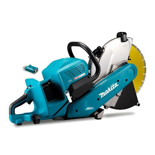 Makita CE002GZ01 80V Max (40V x 2) Li-ion Cordless Brushless 355mm (14") AWS Dry Power Cut Concrete Saw - Skin Only