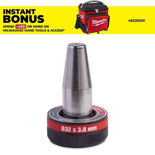 Milwaukee FPXPH32I1406 32mm 6Bar PEX Expander Head with Rapid Seal suits M12FPXP