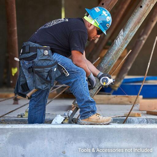 Badger Tool Belts 461010 Gunmetal Grey Carpenter Tool Belt Set