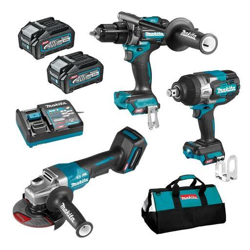 Makita DK0131G302 40V Max 4.0Ah Li-ion XGT Cordless Brushless 3pce Combo Kit