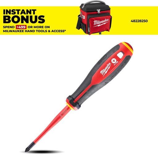 Milwaukee 4932478721 PH1 x 80mm VDE Screwdriver